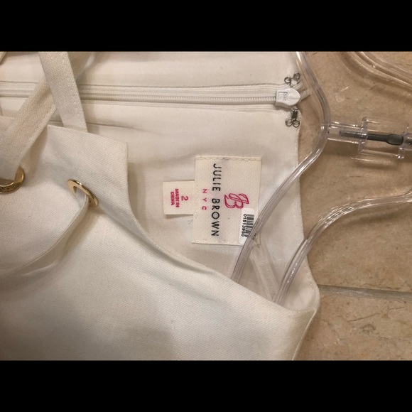 Julie Brown Cream Dress - Picture 5 of 5